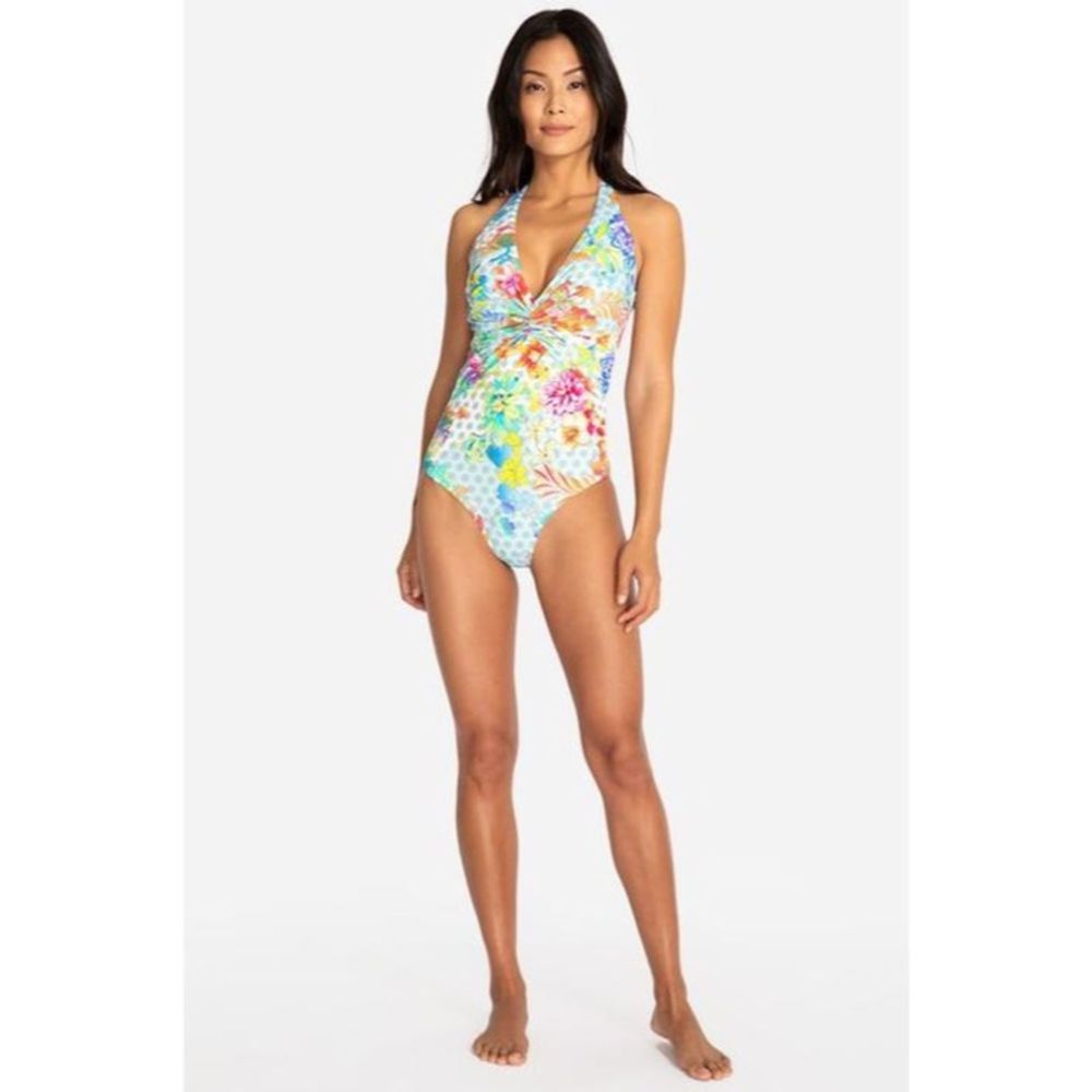 JOHNNY WAS Hurley Twist One-Piece Size Small
